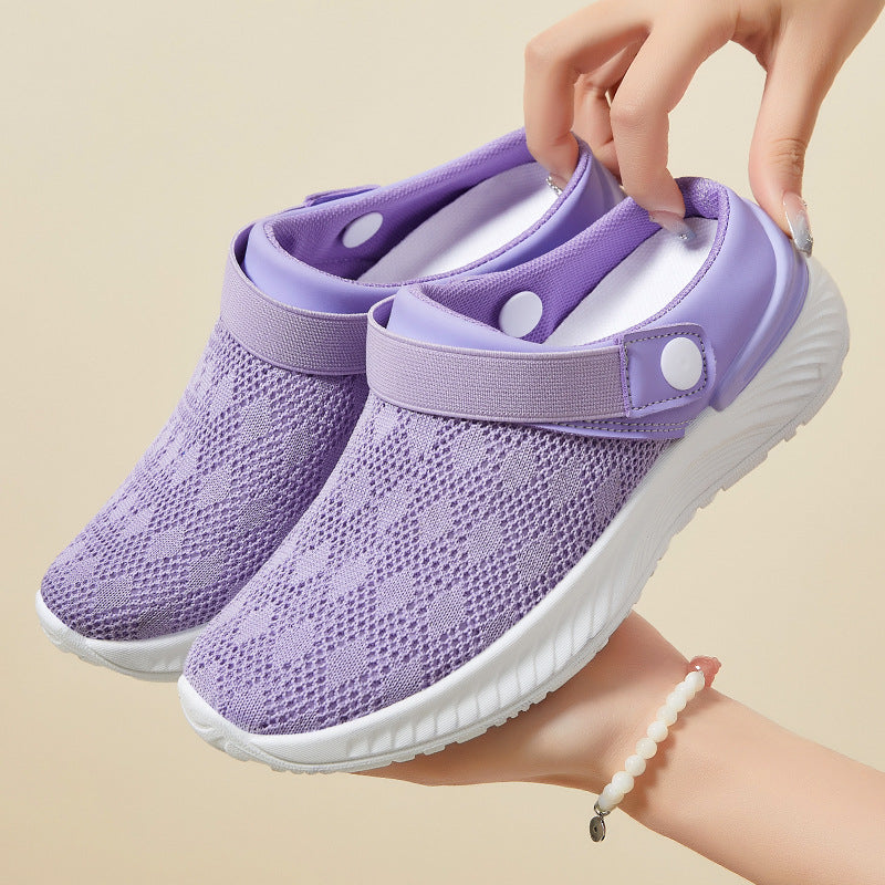 Damen Clogs Bequem Atmungsaktiv Flexibel