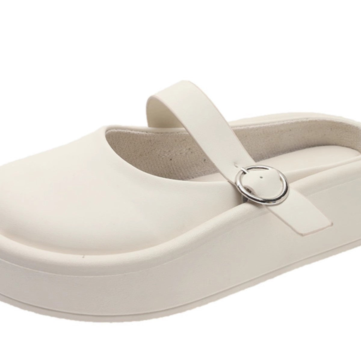 Damen Clogs Bequem mit Schnalle Modern Komfort