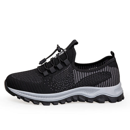 Damen Laufschuhe Fitness Sneaker Schnellschnürsystem Sportlich