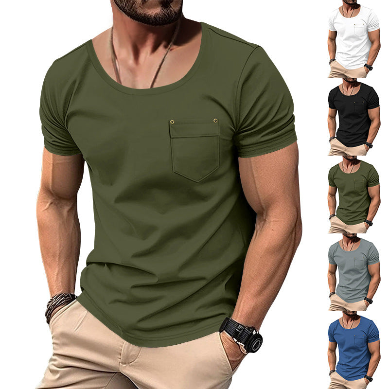 Herren T-Shirt Moderner Schnitt Baumwolle Berlin Style - BerlinGlamour