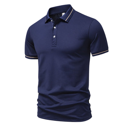 Herren Poloshirt Atmungsaktiv Feuchtigkeitsregulierend Elegantes Design