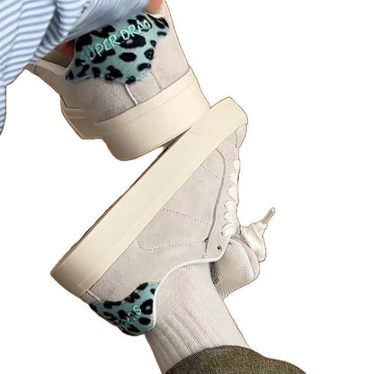 Damen Sneaker Retro Sportlich Frauen Schuhe