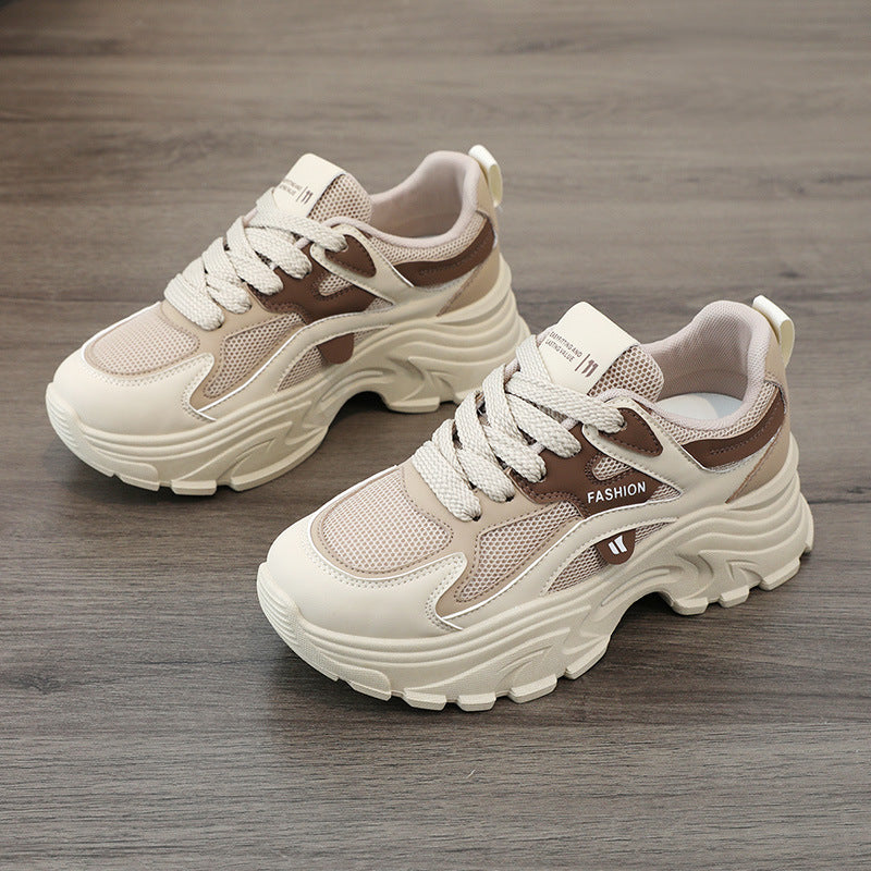 Damen Sneaker Chunky KomfortSchuhe Modern