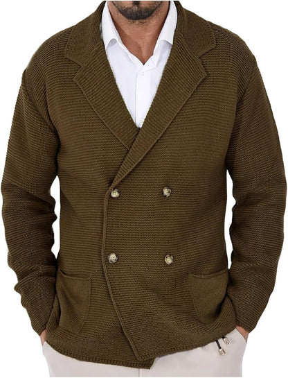 Herren Strickjacke Slim Fit Modern