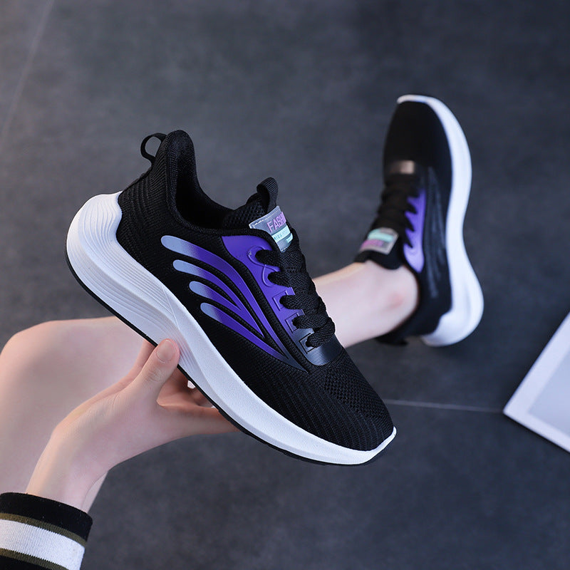 Damen Sneaker Atmungsaktiv Fitness Schuhe Flexibel Damenschuhe