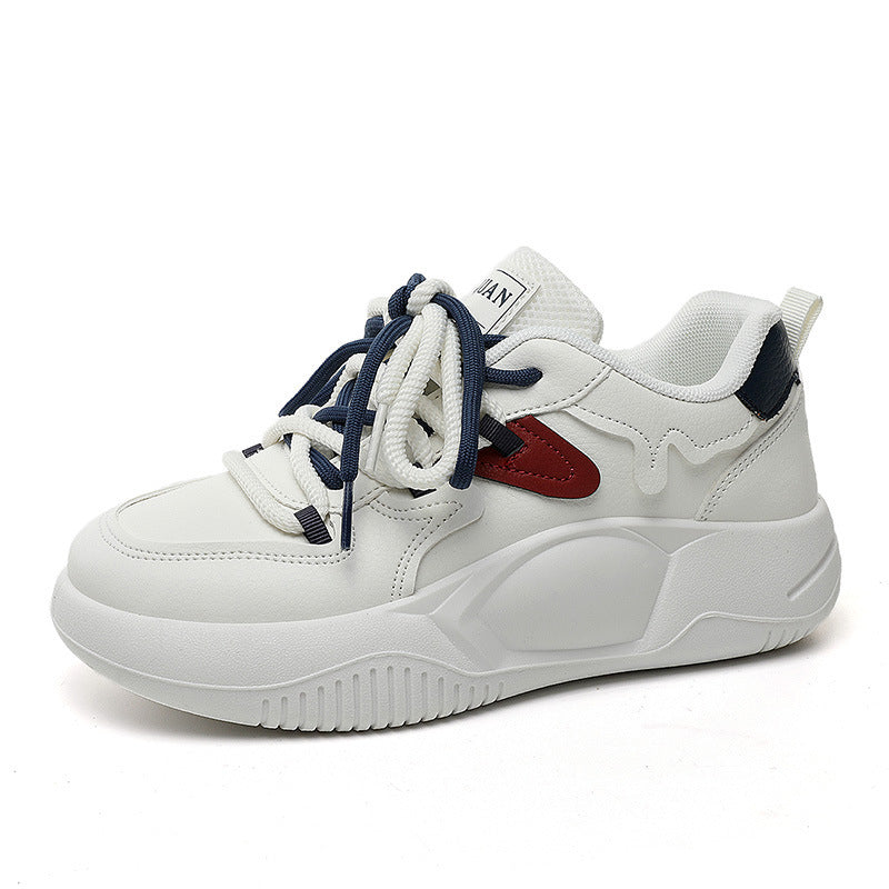 Damen Sport Sneaker Laufschuhe mit Schnürsenkeln Bequem