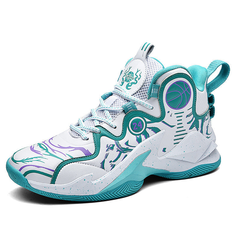 Damen Basketball-Sneaker atmungsaktiv Leichtlaufend Sport
