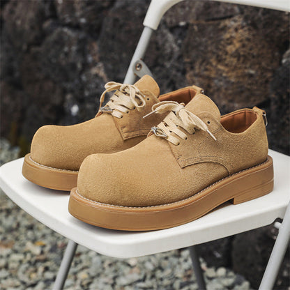 Damen Schnürschuhe Wildleder Ergonomisch Bequem