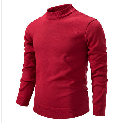 Herren Strickpullover Modern Stehkragen Hochwertig