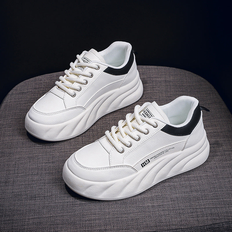Damen Sneaker Chunky Stil Weite Sohle Modern