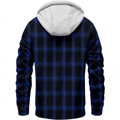 Herren Flanelljacke Gefüttert Warm Winter