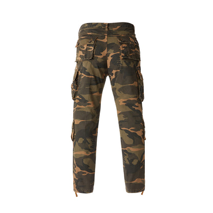Herren Cargo-Hose Mit Vielen Taschen Modern