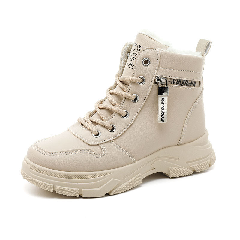 Damen High-Top Sneaker Winter Warm Kuschelig