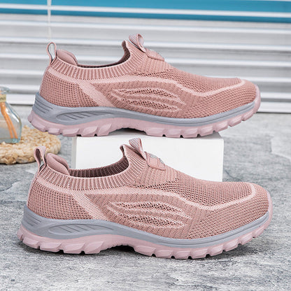 Damen Freizeitschuhe Bequem Slip-On Schuhe Frauen