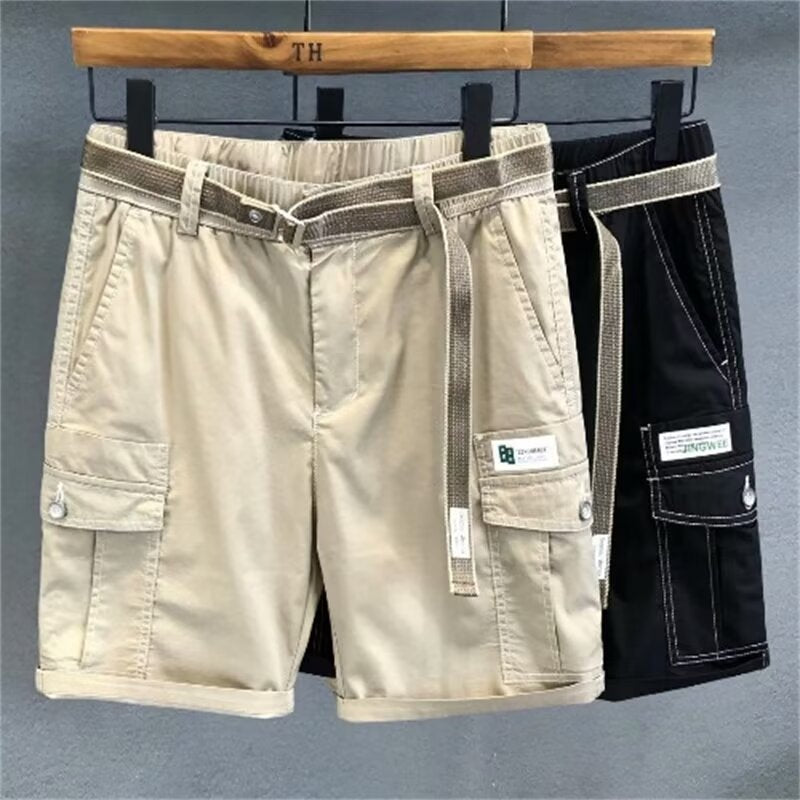 Herren Cargo Shorts Praktisch Verstellbar Mit Seitentaschen