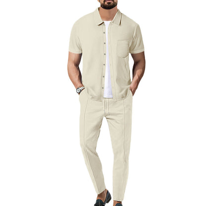 Herren Freizeitanzug Atmungsaktiv Moderner Schnitt