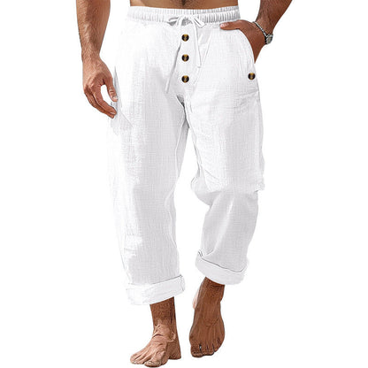 Herren Strandhosen Bequem Elastisch Sommerhosen - BerlinGlamour