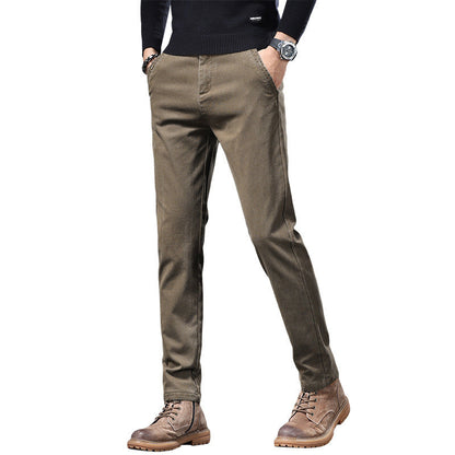 Schmale Herrenhose Chinostil Slim Fit