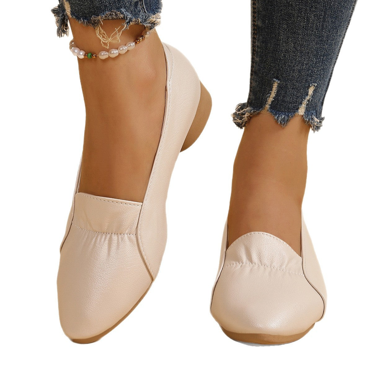 Damen Mokassins Weich Bequem Elegant