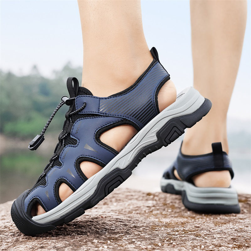 Damen Sport Wassersandalen Flexibles Schnürsystem