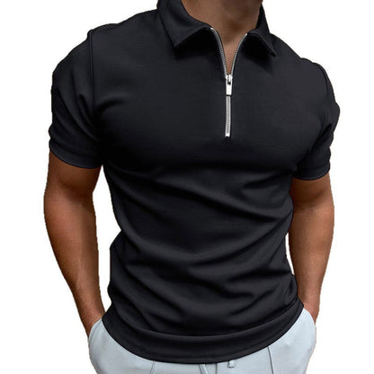 Herren Polohemd Kurzarm Modern Slim Fit
