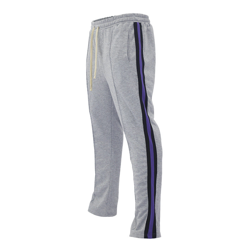 Herren Sportpants mit Kontraststreifen Modern