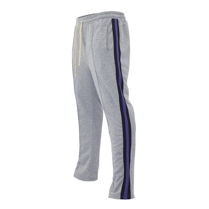 Herren Sportpants mit Kontraststreifen Modern