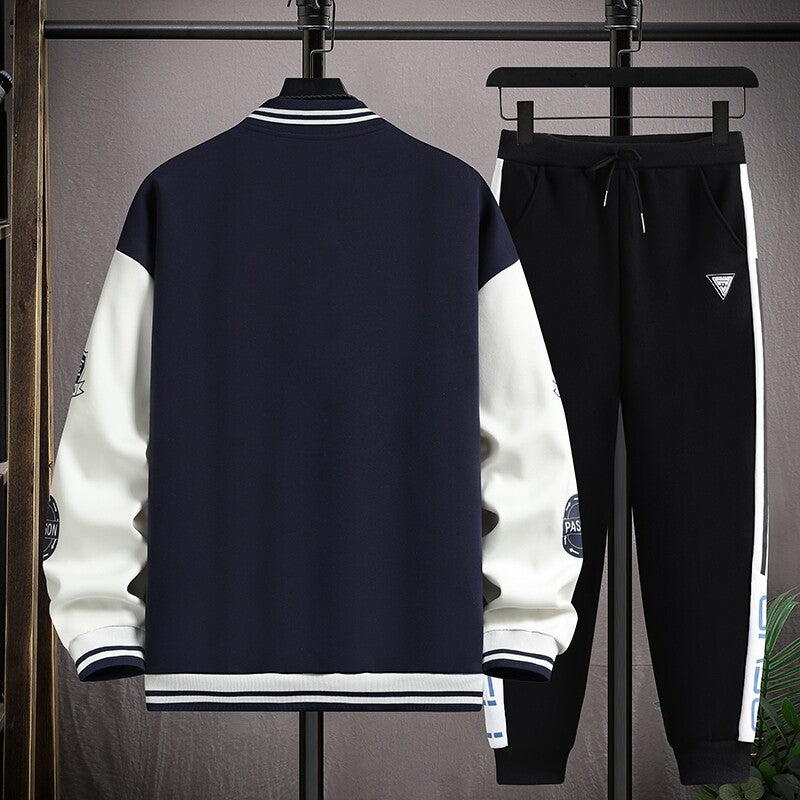Herren Hoodie-Set Sportlich mit Grafiken Modern
