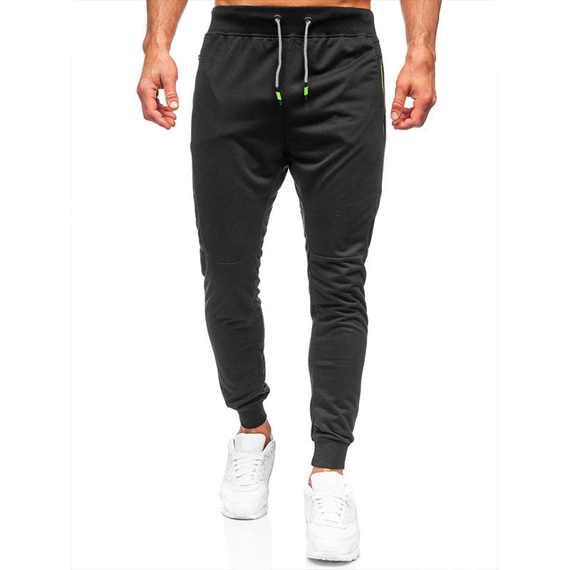 Herren Jogginghose Elastisch Komfortabel Mit Kontraststreifen