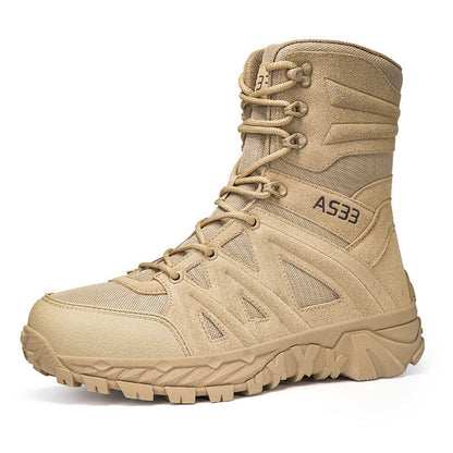 Herren Tactical Stiefel Rutschfest Knöchelstiefel Outdoor