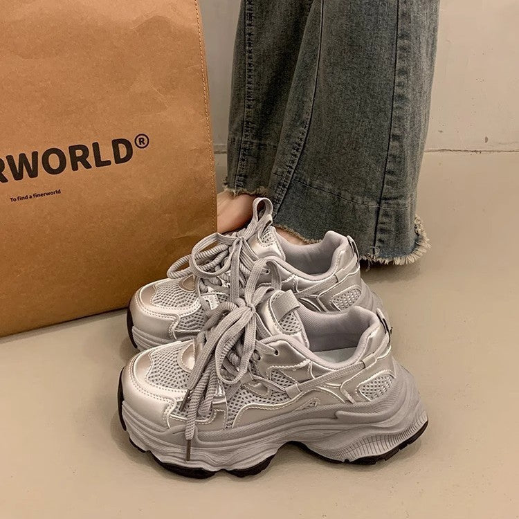 Damen Sneaker atmungsaktiv mit dämpfender Sohle - BerlinGlamour