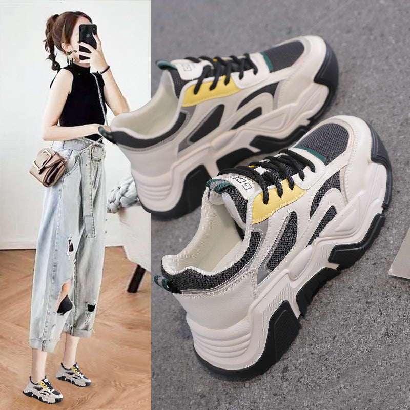 Damen Sneaker Chunky Bequem Dämpfung - BerlinGlamour