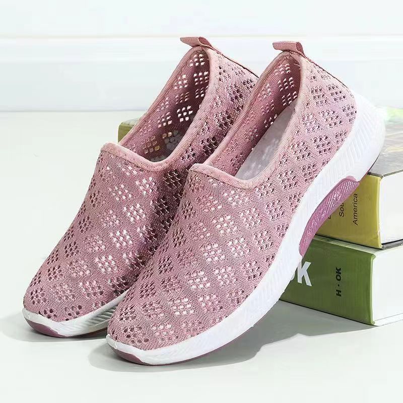 Damen Sneaker atmungsaktiv Elastisch Bequem Damen Schuhe