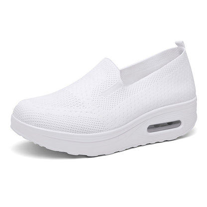 Damen Sneaker Leicht Luftpolsterung Bequem Sport
