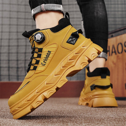 Damen Sneaker Hoch Modisch Robust Rutschfest