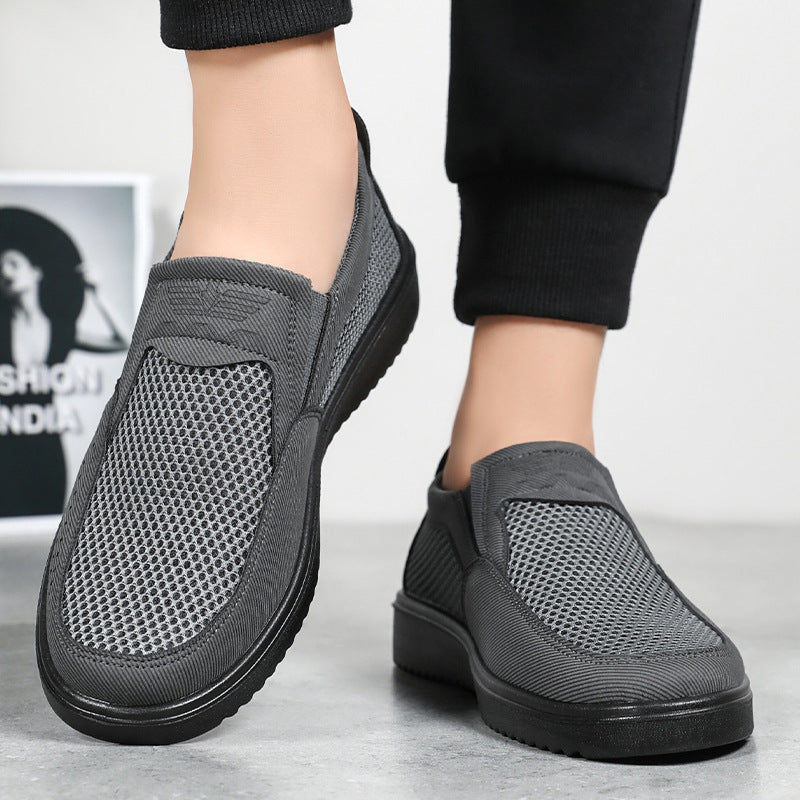 Damen Sportschuhe Atmungsaktiv Slip-On Laufschuhe Rutschfest