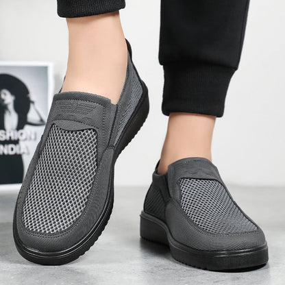 Damen Sportschuhe Atmungsaktiv Slip-On Laufschuhe Rutschfest