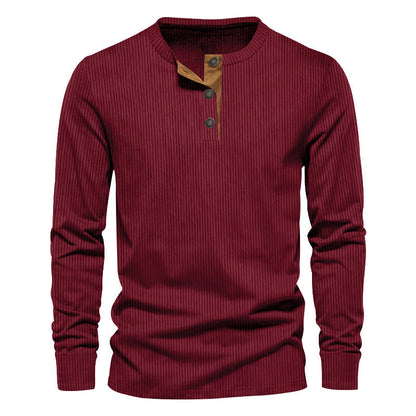Herren Strickhemd Langarm Elegant Berlin Style