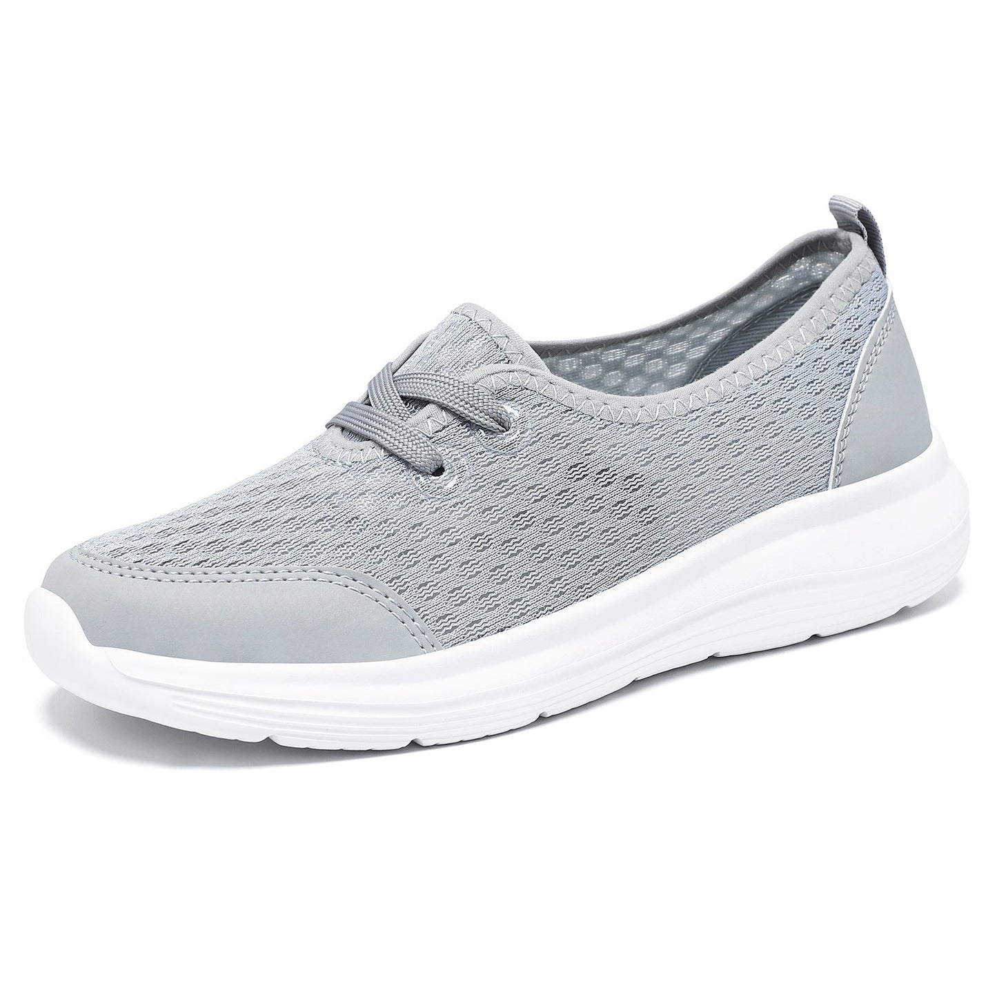 Damen Sneaker Atmungsaktiv Leicht Mesh Freizeitschuhe