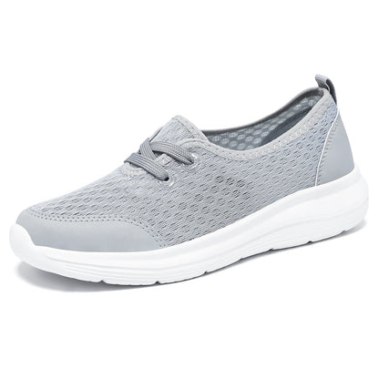Damen Sneaker Atmungsaktiv Leicht Mesh Freizeitschuhe