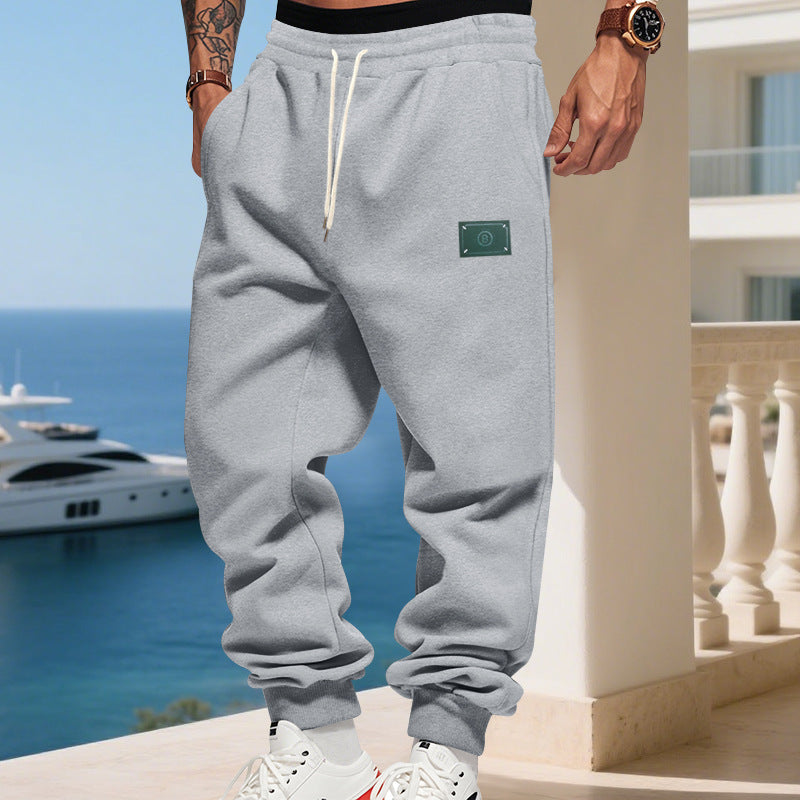 Bequeme Herren Sweatpants mit Taschen Sportlich Grau