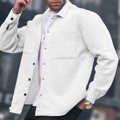 Herren Steppjacke Warm Gesteppt Winter