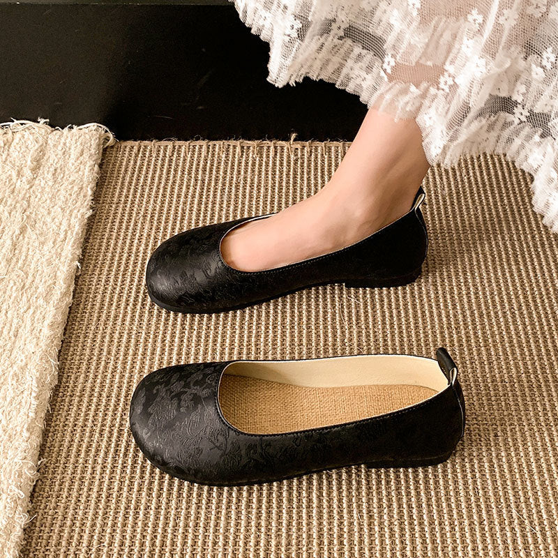 Damen Ballerinas Komfortabel Zeitlos Elegant