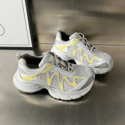 Damen Laufschuhe Leicht Mesh Atmungsaktiv