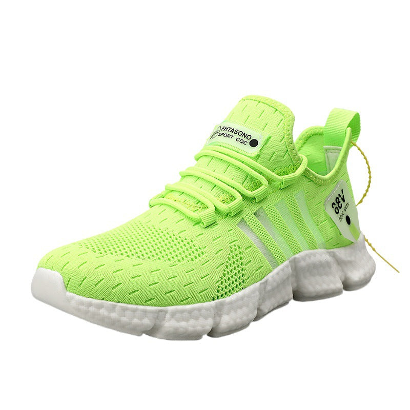 Damen Sneaker Leicht Atmungsaktiv Flex-Sohle Sportlich