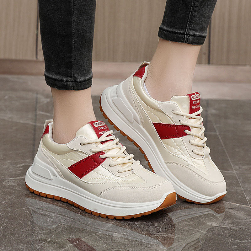 Damen Sneaker Bequem Laufschuhe Mit Stoßdämpfung