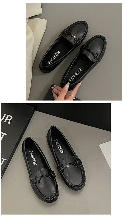 Damen Mokassin Slipper Gold Akzente Modern