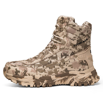 Herren Wanderstiefel Outdoor Knöchelschutz Rutschfest