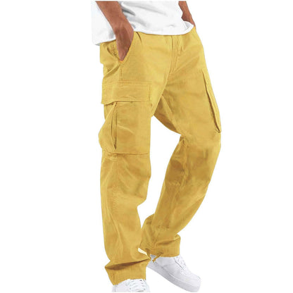 Herren Cargo-Hose Bequem Vieltaschig Outdoor