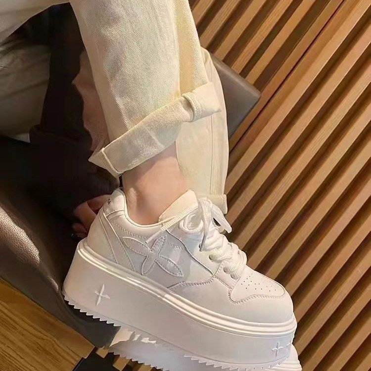 Damen Plateau Sneaker Hoch Modern Komfortabel